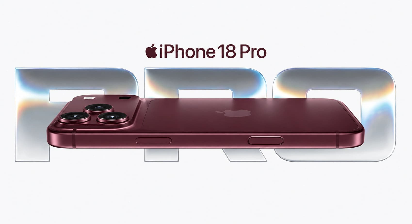 iPhone 18 Pro promotional image